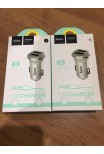 Top Quality Hoco UC202 2Port Car Charger Dual USB 5V 2.4A Ad