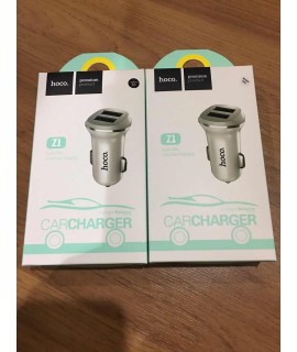 Top Quality Hoco UC202 2Port Car Charger Dual USB 5V 2.4A Ad